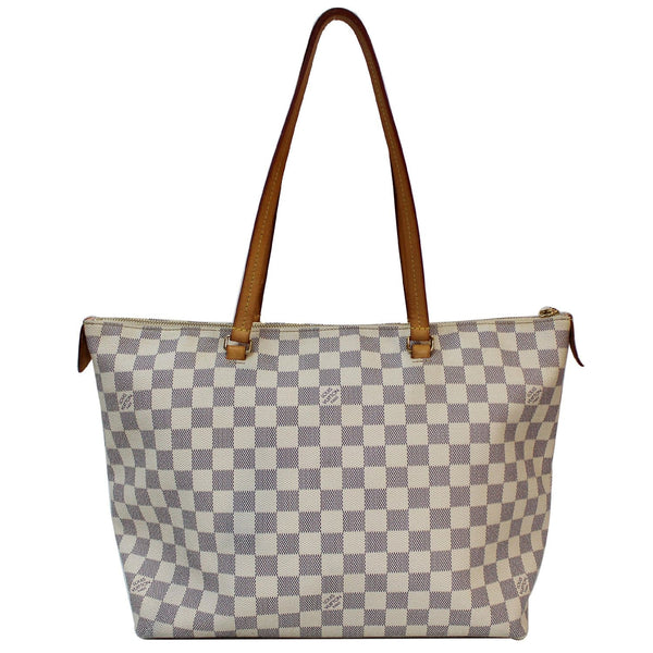 Louis Vuitton Iena MM Damier Azur Crossbody Bag front