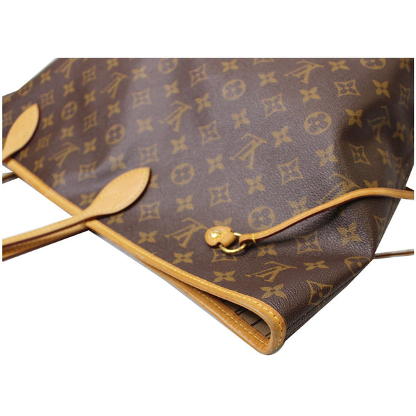 LV Neverfull GM Monogram Canvas Tote Shoulder Bag Brown for sale