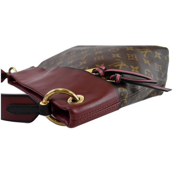 LOUIS VUITTON Tuileries Besace Monogram Canvas Shoulder Bag Rose Bruyere