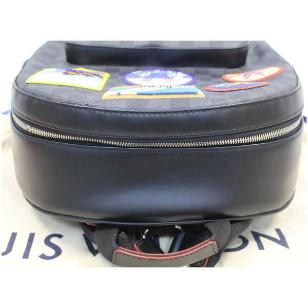 front side lv Alps Josh Damier Graphite Backpack Bag