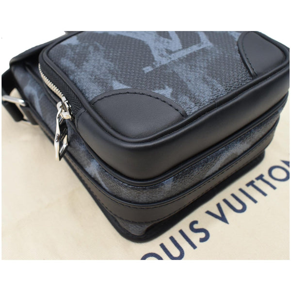 LOUIS VUITTON Nano Amazon Monogram Pastel Messenger Bag Noir