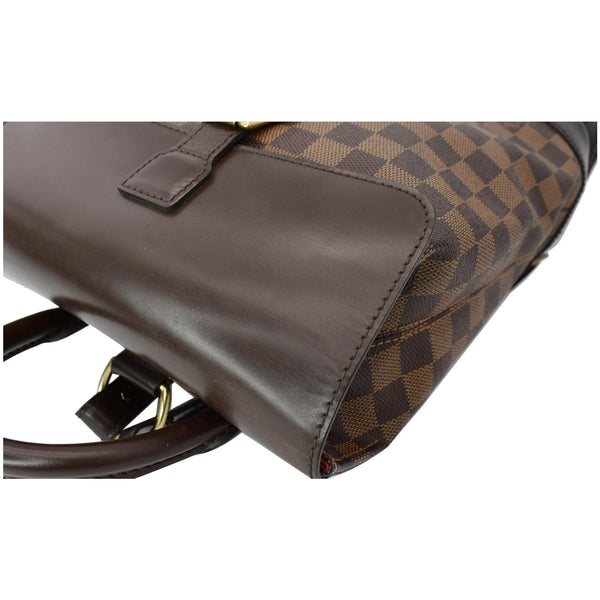 LOUIS VUITTON Soho Damier Ebene Backpack Bag Brown