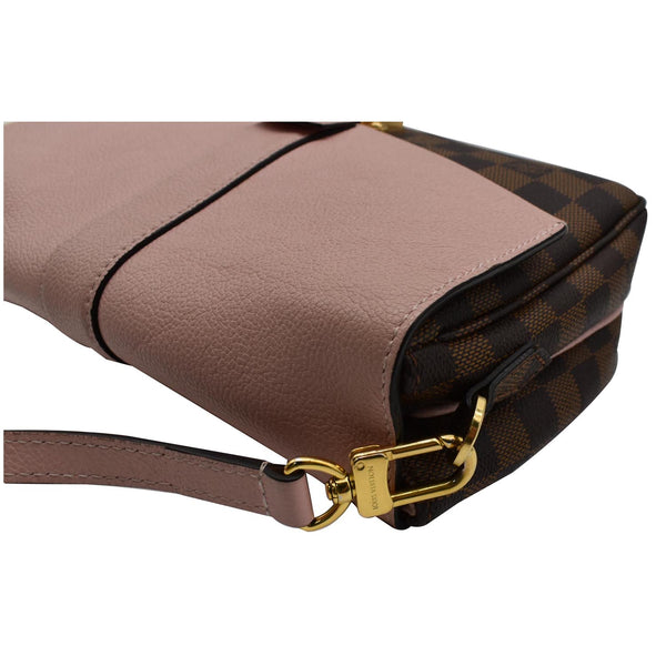 LOUIS VUITTON Clapton Damier Ebene Crossbody Bag Magnolia