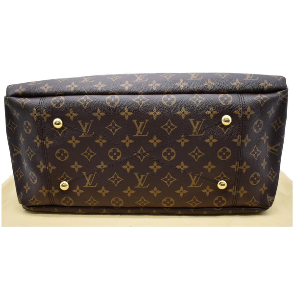 LOUIS VUITTON Artsy MM Monogram Canvas Shoulder Bag Brown