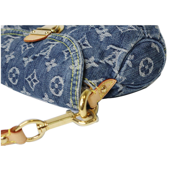 Louis Vuitton Mini Pleaty Monogram Denim shoulder bag