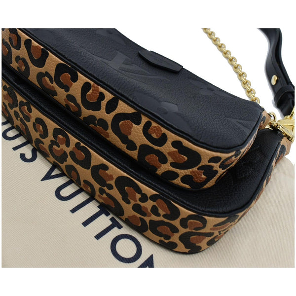 Louis Vuitton Multi Pochette Monogram Empreinte Shoulder Bag Black