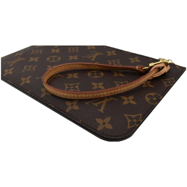 Louis Vuitton Neverfull MM Monogram Canvas Pochette Pouch