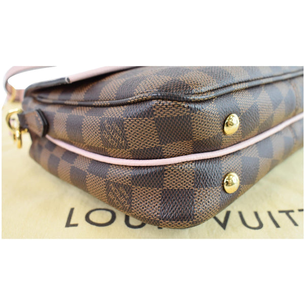 LOUIS VUITTON Clapton Damier Ebene Crossbody Bag Magnolia