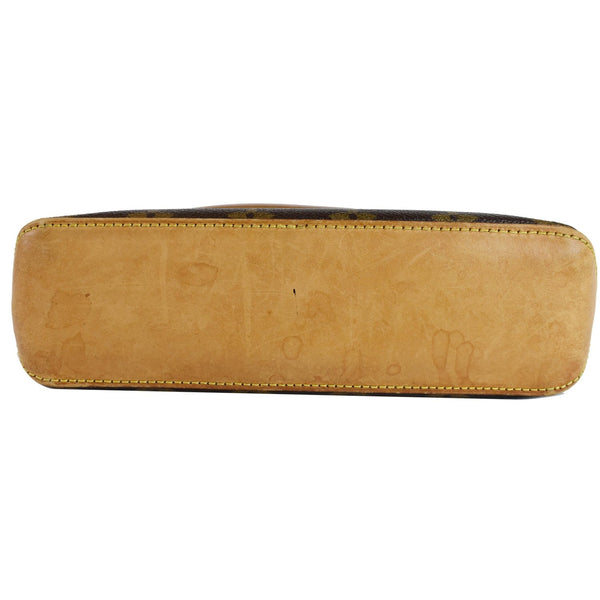 LOUIS VUITTON Trotteur Monogram Canvas Crossbody Bag Brown