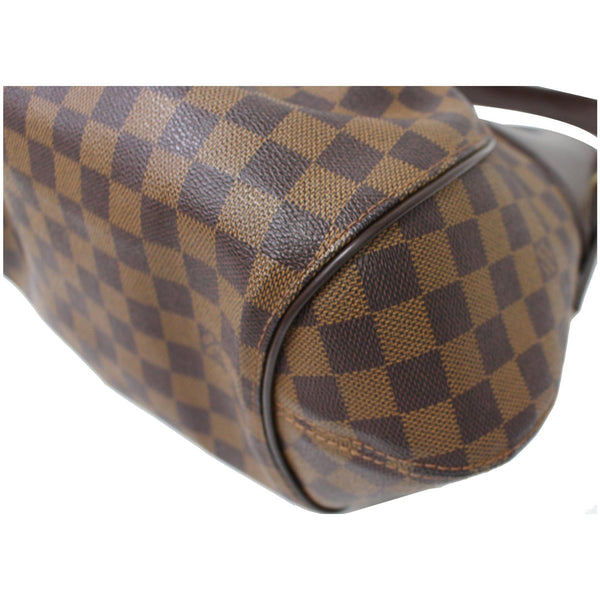 LOUIS VUITTON Sistina MM Damier Ebene Shoulder Bag Brown