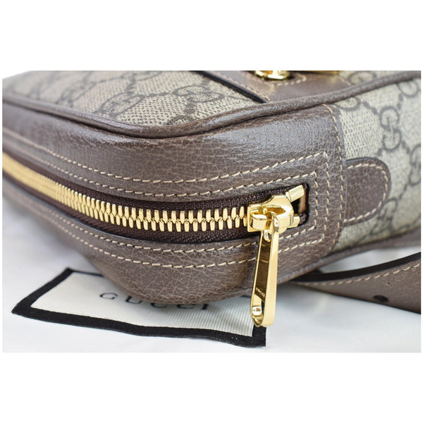 GUCCI Ophidia Small GG Supreme Canvas Web Belt Bag Brown 517076 - Final Sale