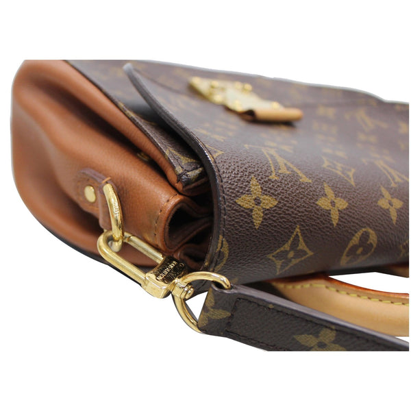 LOUIS VUITTON Eden MM Monogram Canvas Shoulder Bag Brown