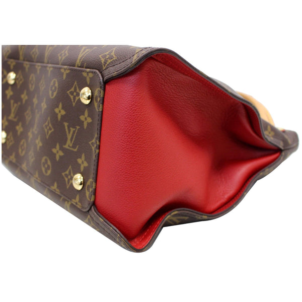 LOUIS VUITTON Gaia Monogram Canvas Shoulder Bag Brown