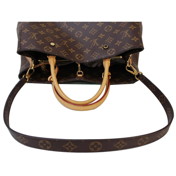 Multiway Carry LV Montaigne GM Monogram Canvas Bag
