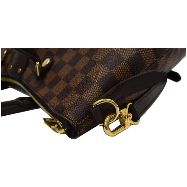 LOUIS VUITTON Siena PM Damier Ebene Shoulder Bag Brown