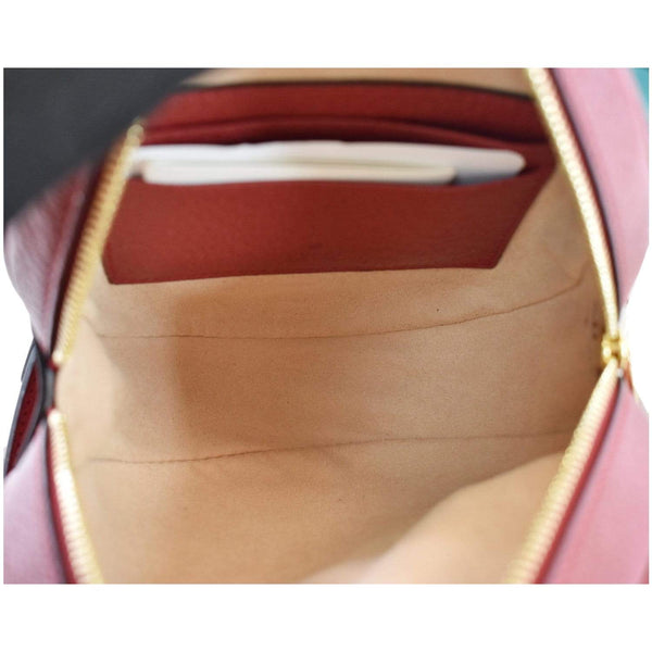 GUCCI Ophidia GG Floral Mini Supreme Backpack Bag Red 598661