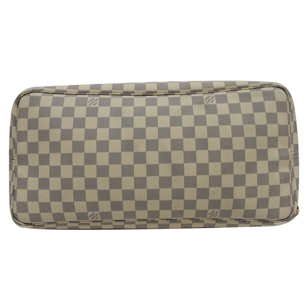 LOUIS VUITTON Neverfull GM Damier Azur Tote Bag Rose Ballerine