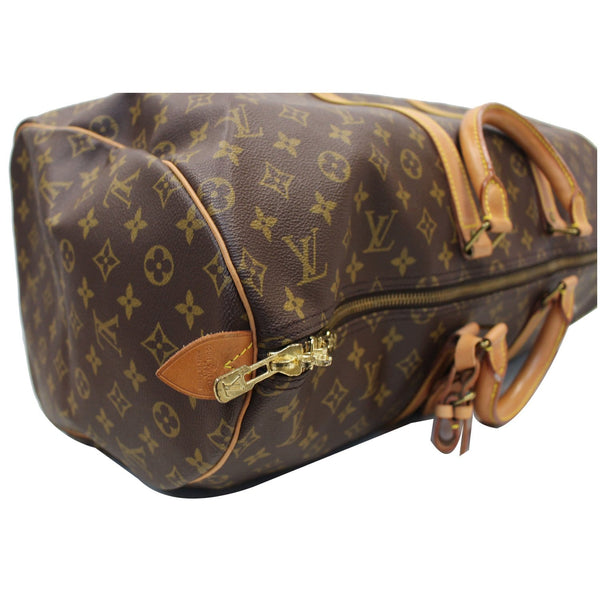 Louis Vuitton Keepall 55 Monogram Canvas bag corner