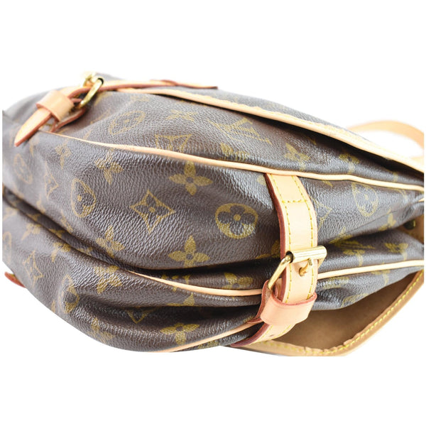 Lv Saumur 30 Monogram Canvas Shoulder Bag brown