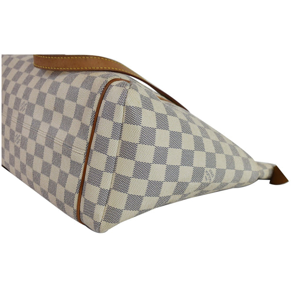 Louis Vuitton Totally MM Damier Azur Shoulder Bag White - checkered surface