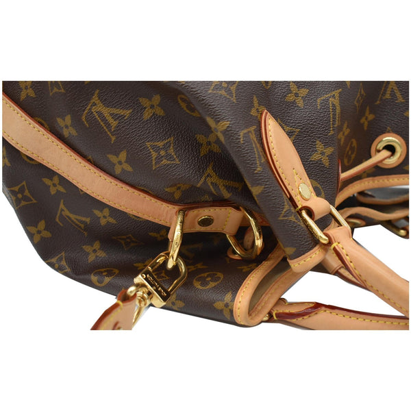 LOUIS VUITTON Eden Neo Monogram Canvas Shoulder Bag Brown