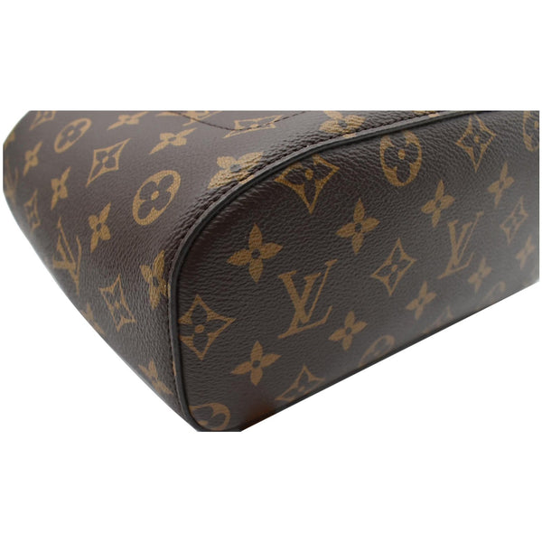 LOUIS VUITTON Montsouris NM Monogram Canvas Backpack Bag Brown