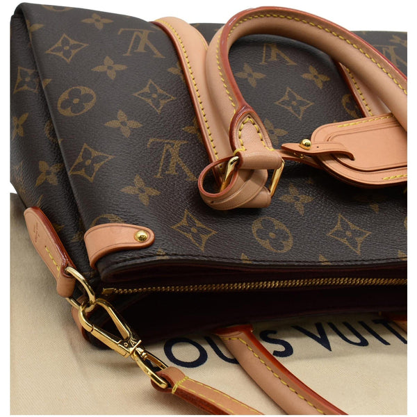 LOUIS VUITTON Soufflot BB Monogram Canvas Shoulder Crossbody Bag Brown