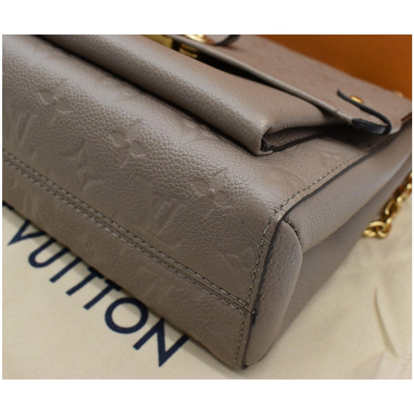 LOUIS VUITTON Vavin MM Monogram Empreinte Shoulder Bag Taupe