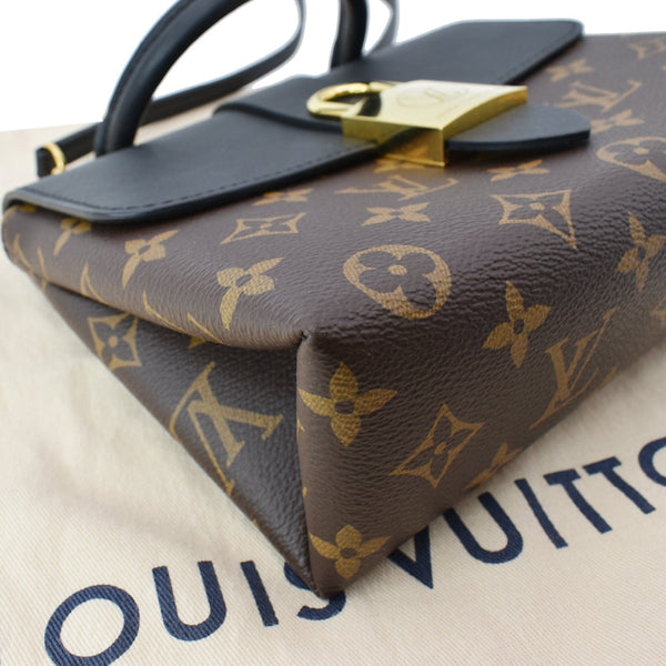 LOUIS VUITTON Locky BB Monogram Canvas Crossbody Bag Brown