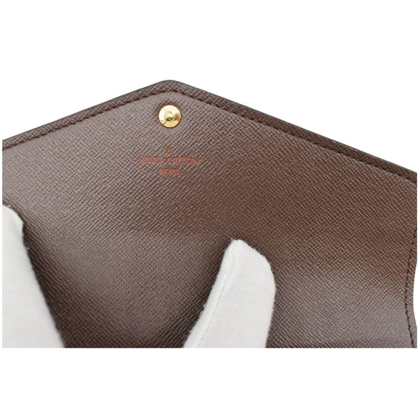 Louis Vuitton Sarah Damier Ebene Wallet Brown - Preloved