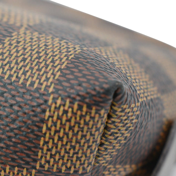 LOUIS VUITTON Damier Ebene Cosmetic Pouch Brown