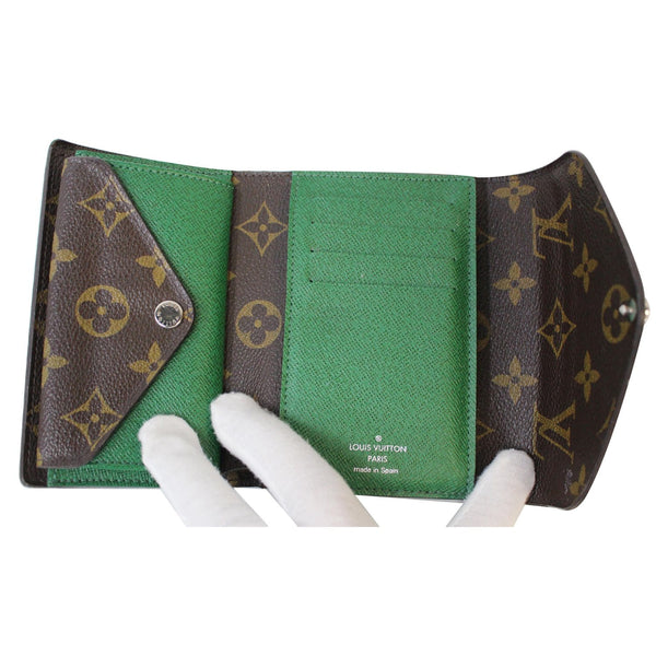 Louis Vuitton Marie-Lou Monogram Canvas Wallet Interior