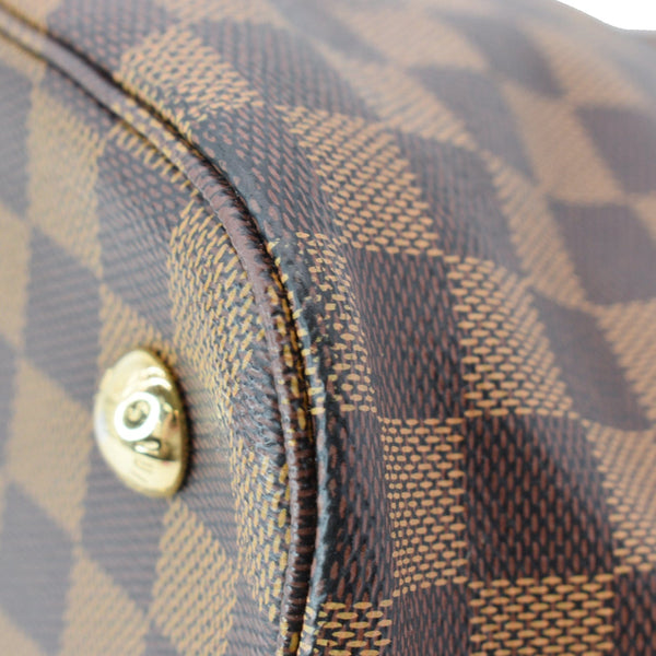 Louis Vuitton Belmont Damier Ebene Tote Bag Brown - DDH