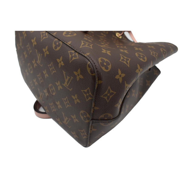 LOUIS VUITTON Neonoe MM Monogram Canvas Shoulder Bag Pink