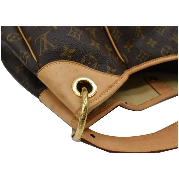 LOUIS VUITTON Galliera GM Monogram Canvas Shoulder Tote Bag Brown