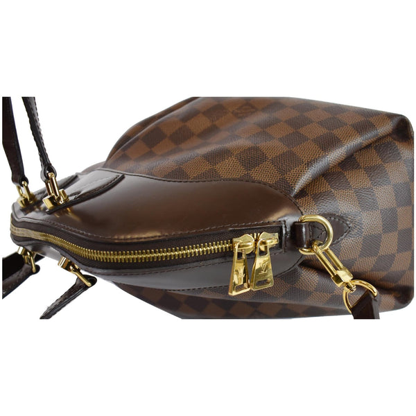 LOUIS VUITTON Salvi Damier Ebene Shoulder Bag Brown