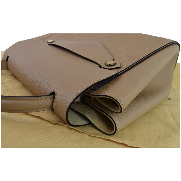 LOUIS VUITTON Trocadero Monogram Empreinte Leather Shoulder Bag Dune