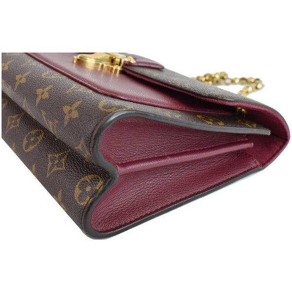 LOUIS VUITTON Victoire Monogram Canvas Shoulder Crossbody Bag Brown