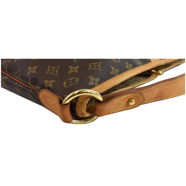 LOUIS VUITTON Delightful MM Monogram Canvas Shoulder Bag Brown