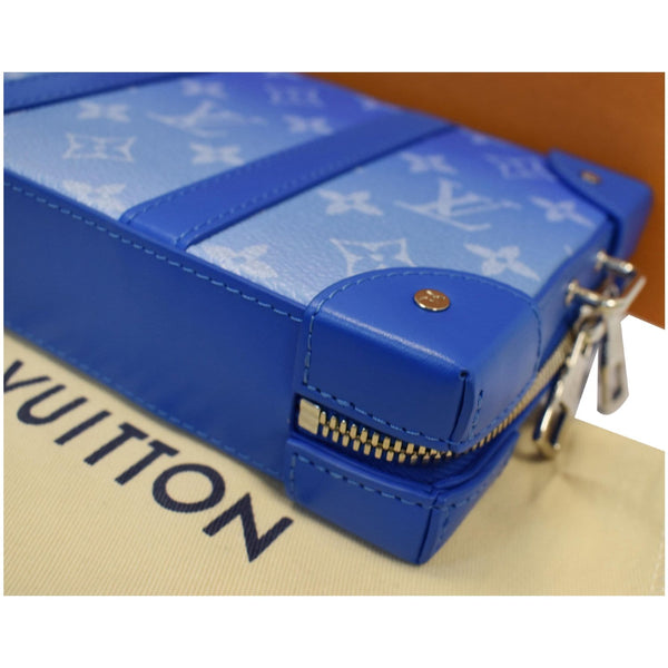 LOUIS VUITTON Soft Trunk Monogram Clouds Crossbody Bag Blue