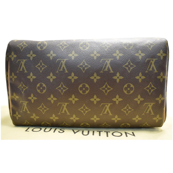Louis Vuitton V Speedy 30 Grenade Satchel Bag Bottom brown