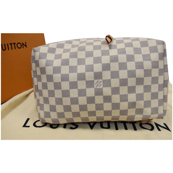 LOUIS VUITTON Sperone Damier Azur Backpack Bag White