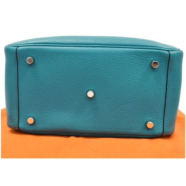 Hermes Lindy 30cm Shoulder Bag Bottom with protection buttons