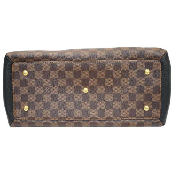 Lv Normandy Damier Ebene Shoulder Bag bottom feet