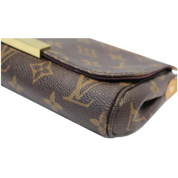 Printed Lv Favorite PM Monogram Canvas Elbow Bag