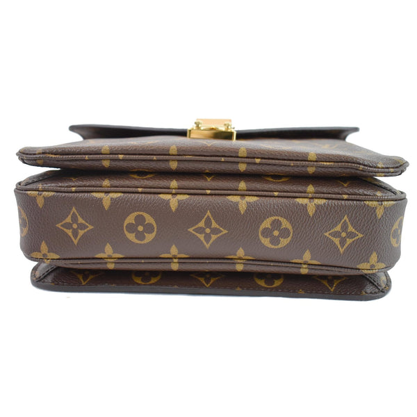 LOUIS VUITTON Metis Pochette Monogram Canvas Crossbody Bag Brown