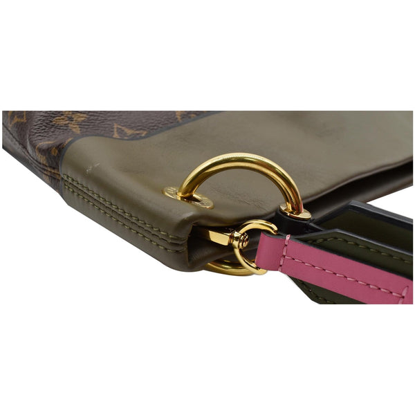 LOUIS VUITTON Tuileries Besace Monogram Canvas Shoulder Bag Olive