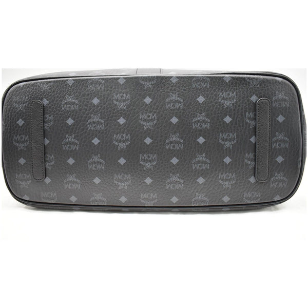 MCM Large Liz Visetos Reversible Shopper Tote Bag Black