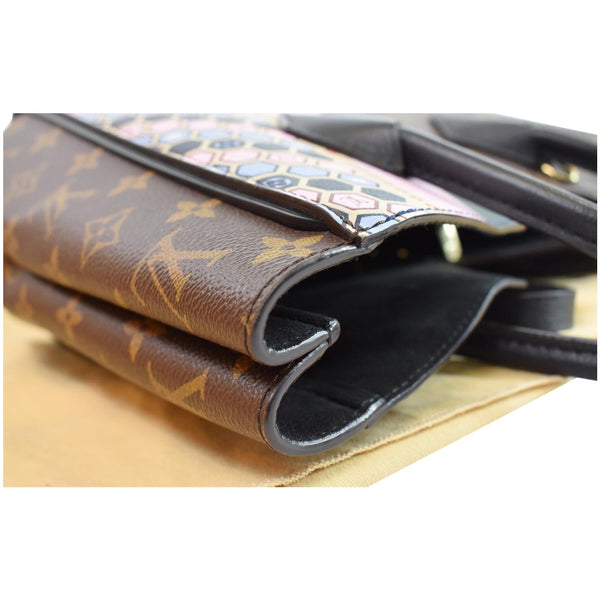 LOUIS VUITTON Kimono Monogram Canvas Graphic Pattern Tote Bag Multicolor