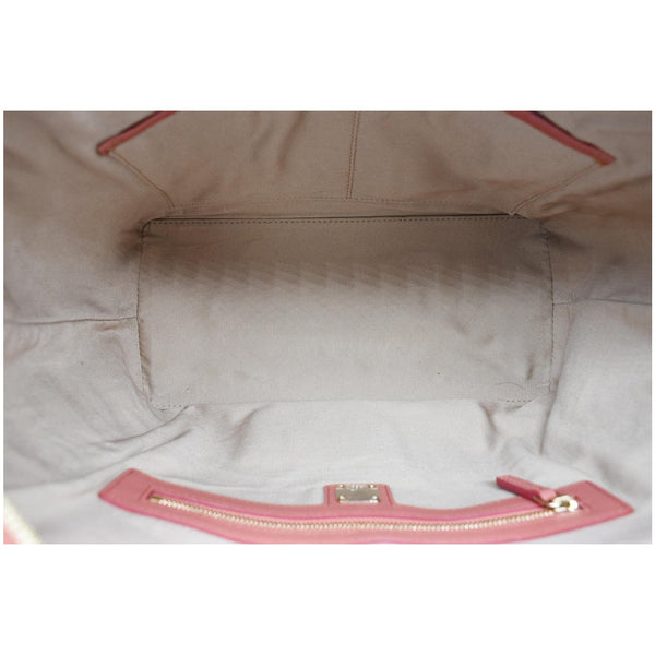 MCM Klara Medium Monogram Leather Hobo Bag Cocoa